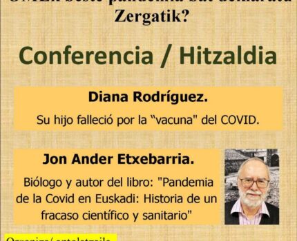 Resumen de la conferencia impartida por Diana Rodríguez y Jon Ander Etxebarría